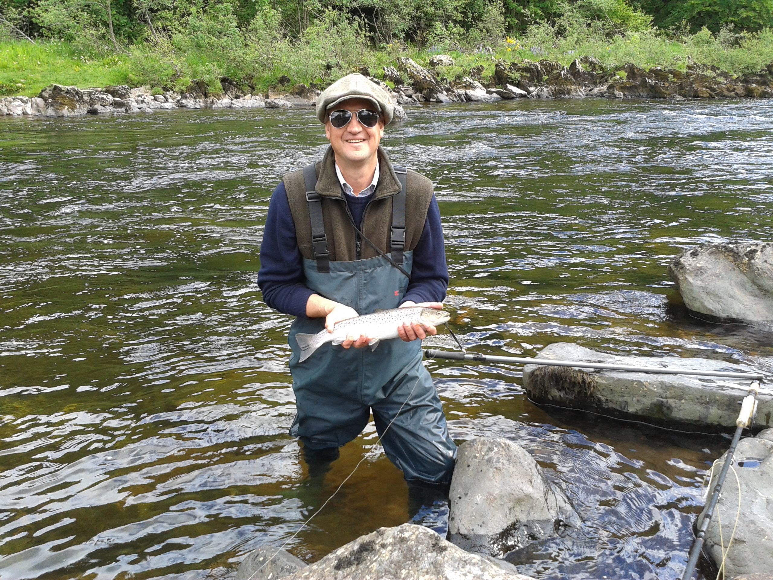 A few sea trout saved the week